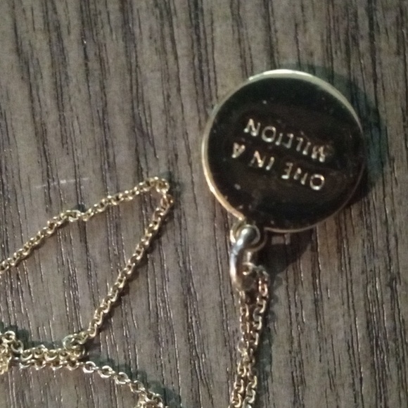 One In A Million Script Necklace Initial K Kate Spade - Picture 6 of 7